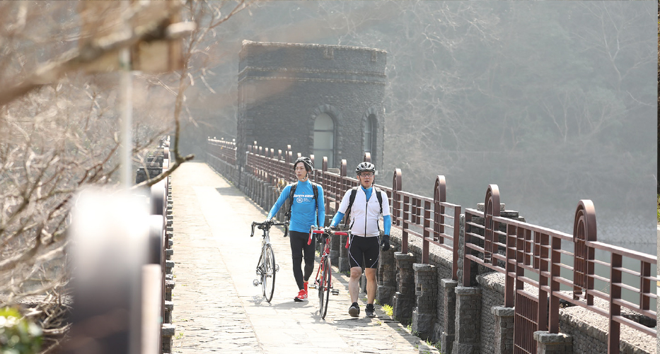 ②河内貯水池コース紹介写真