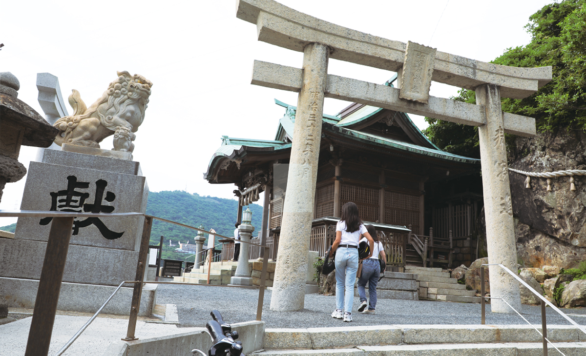 ⑭和布刈神社（めかり神社）　紹介写真