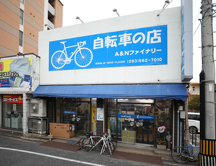 自転車ショップの写真