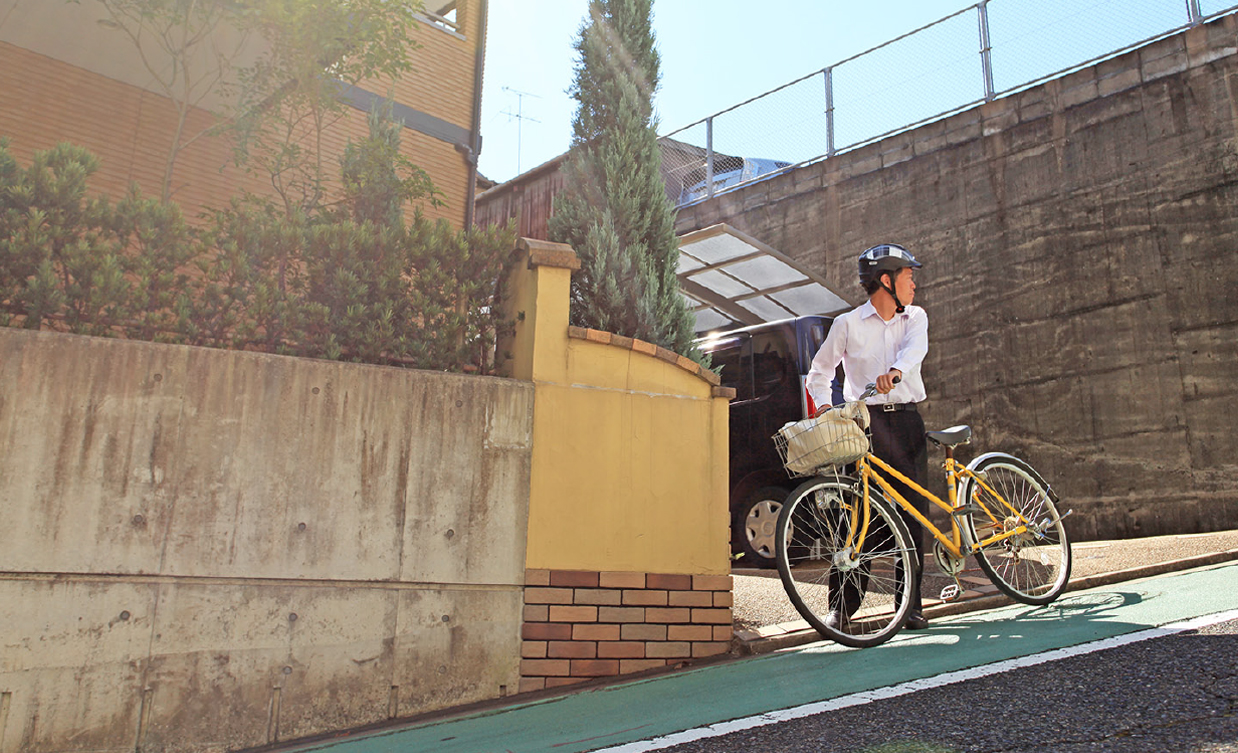 自転車ツーキニスト　高木さん写真